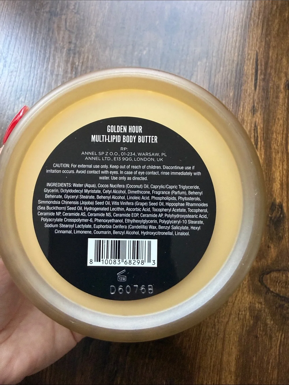 Saltair Golden Hour Multi-Lipid Body Butter - Cream/Sand